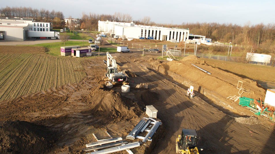 Construction de WilTec GmbH dans le Ernst-Abbe-Str. 2 à Eschweiler